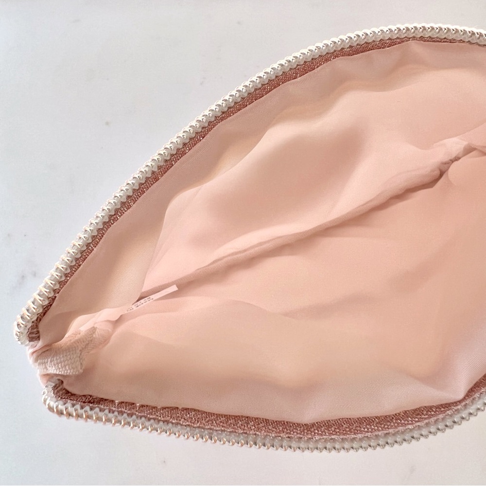 NEW Charlotte Tilbury blush pink lipstick lips pillow talk make up cosmetic bag - Picture 5 of 5